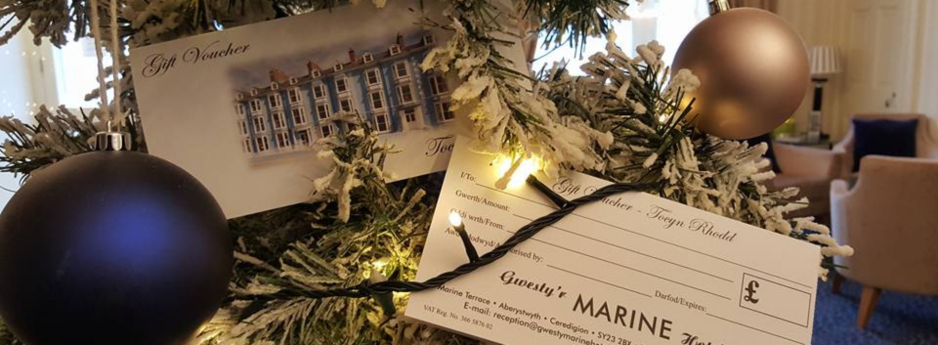 Gwesty'r Marine Hotel Christmas