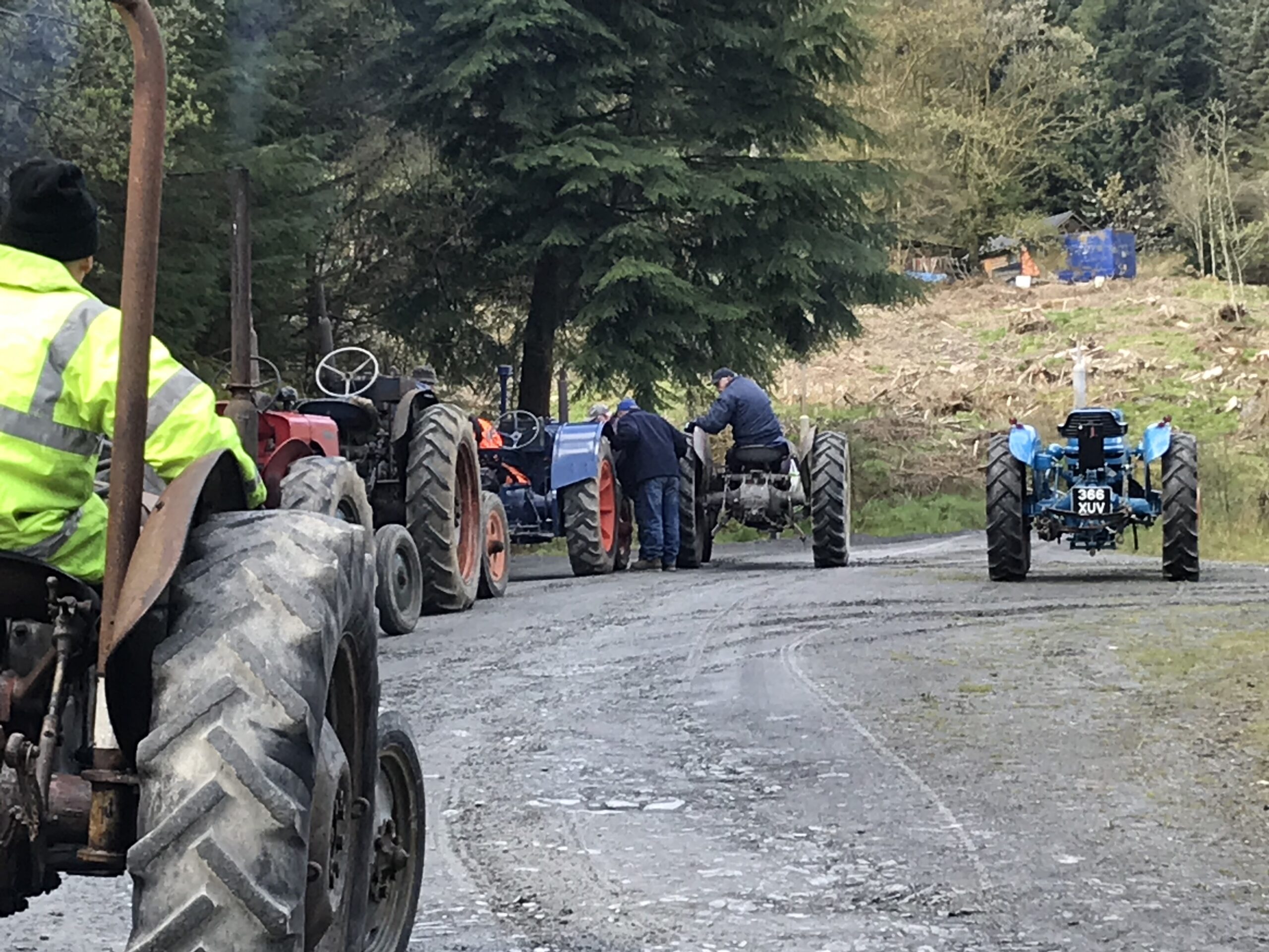 Hafren Forest Tractor Run 2019